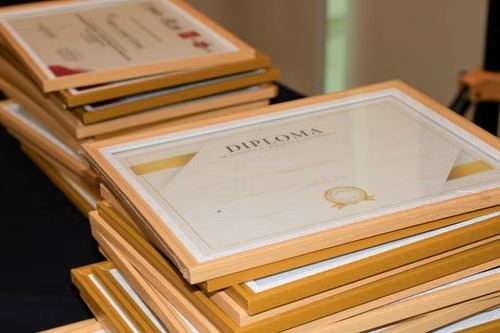 Official completed business documents